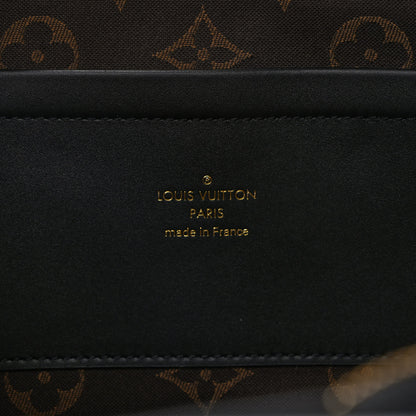 Louis Vuitton Calfskin Monogram Embossed Utility Crossbody Black 6 of 8