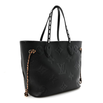Louis Vuitton Empreinte Monogram Giant Wild at Heart Neverfull MM Black 4 of 10