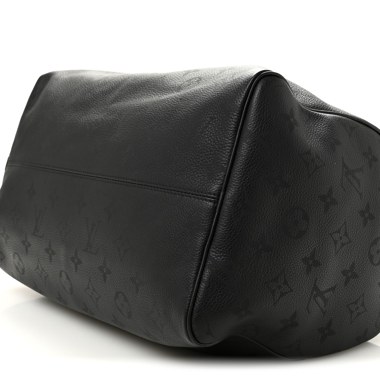 Louis Vuitton Calfskin Monogram Speedy P9 Bandouliere 40 Ultra Black 10 of 12