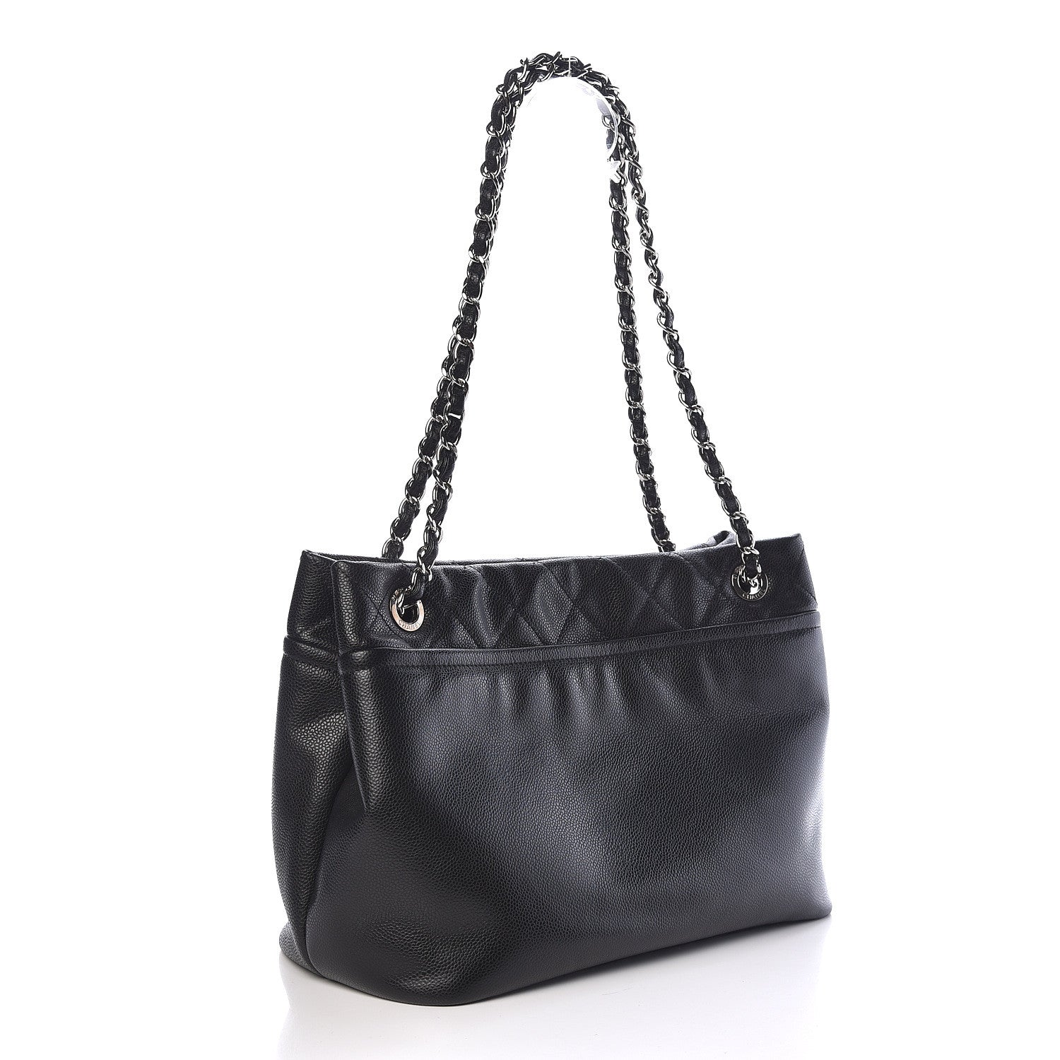 Chanel Caviar Timeless CC Soft Tote Black 3 of 10