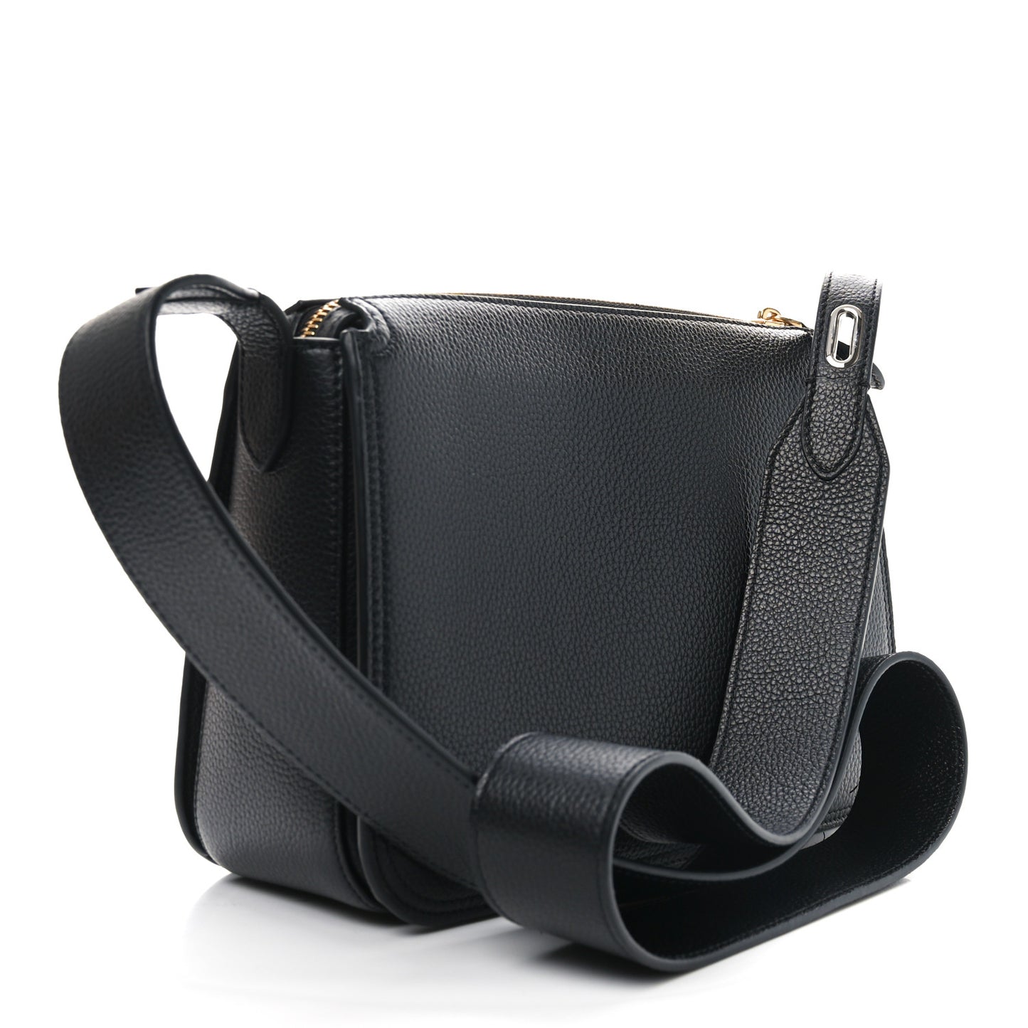 Small Classic Grain Billie Crossbody Bag Black