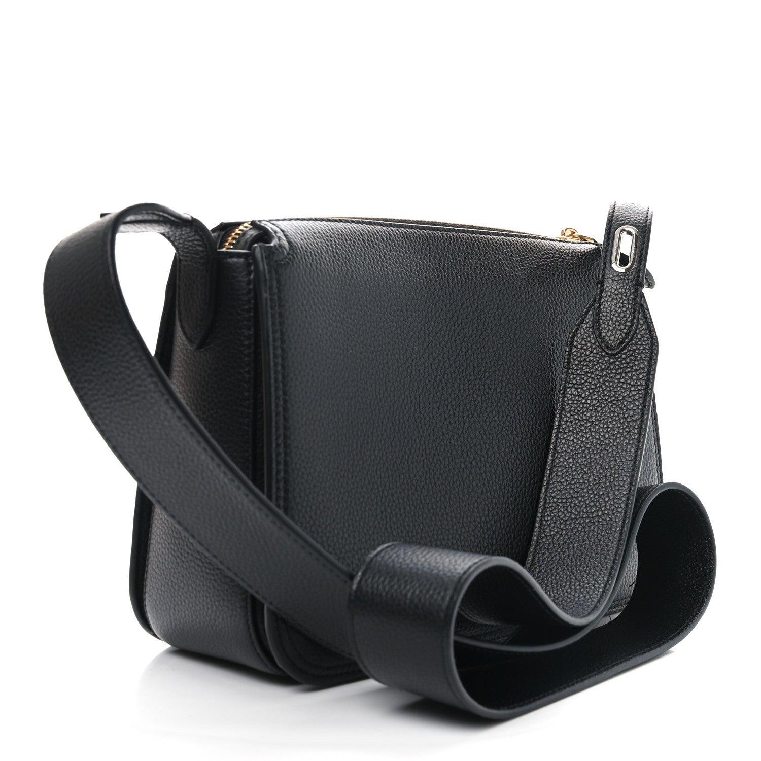 Mulberry Small Classic Grain Billie Crossbody Bag Black 3 of 9