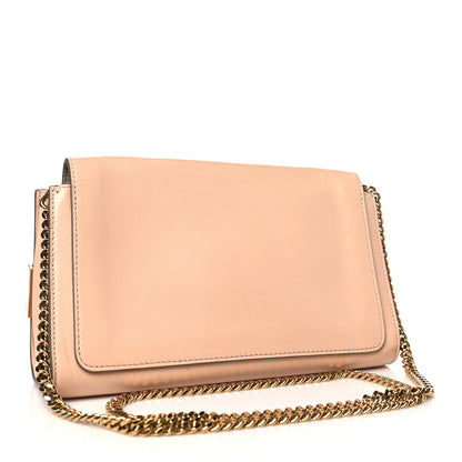 Chloe Lambskin Medium Elle Chain Clutch Nude 3 of 9