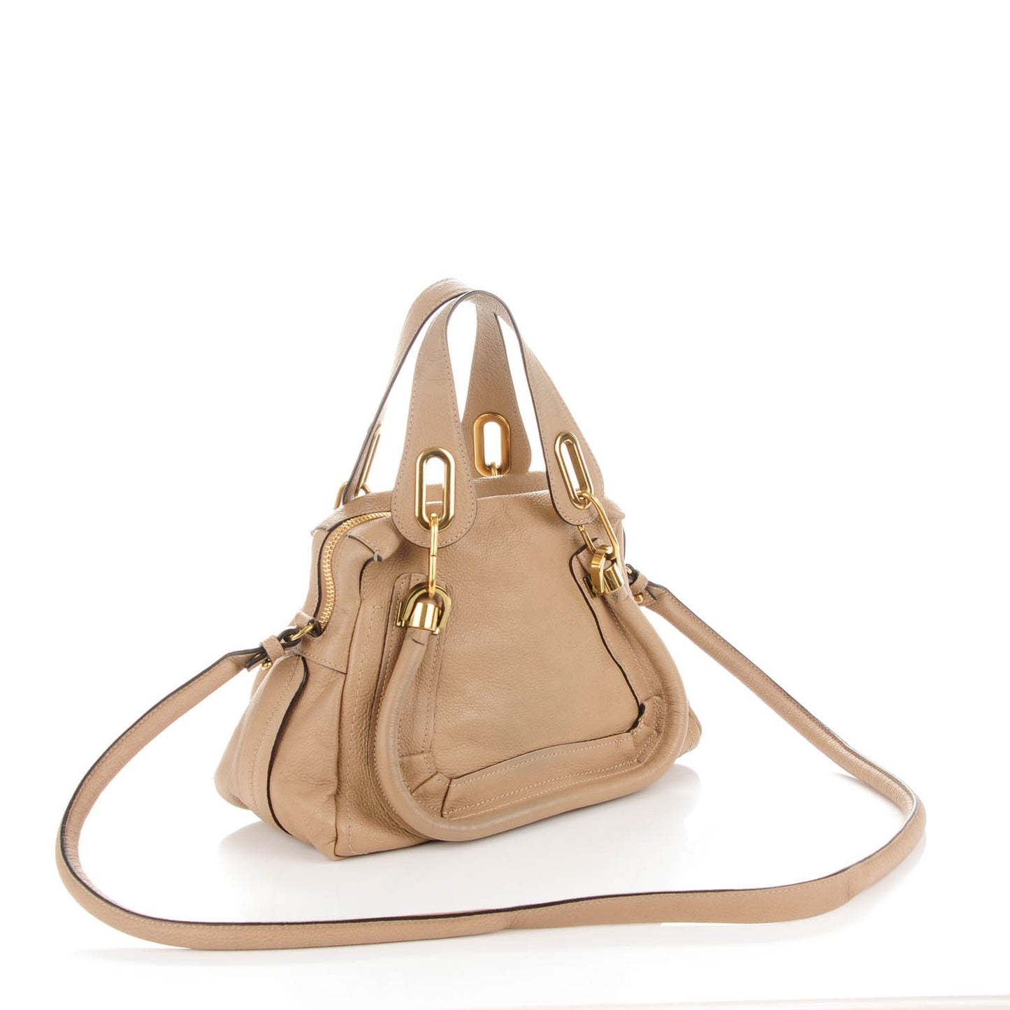 Calfskin Small Paraty Blush Biscotti Beige