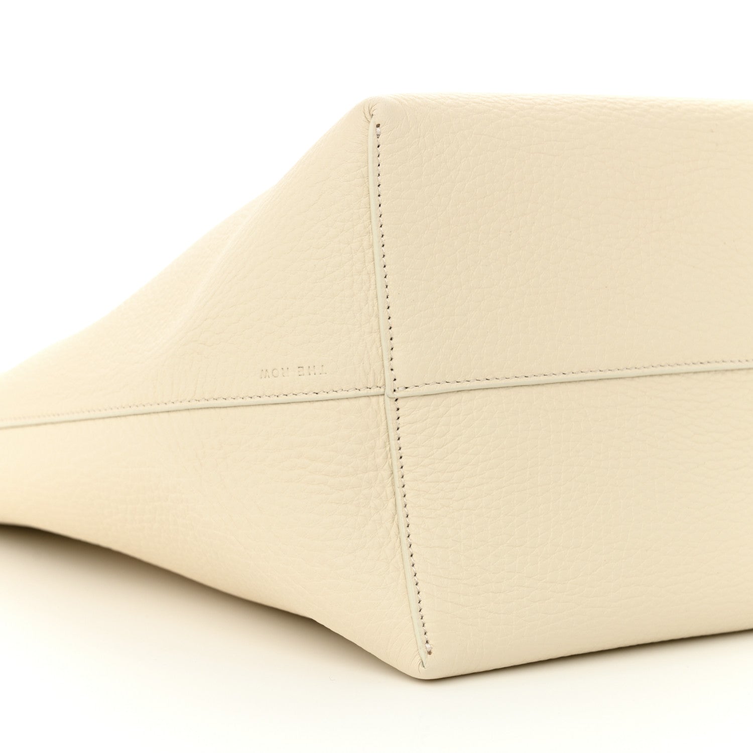 The Row Grained Calfskin Medium N/S Park Tote Ivory 9 of 11
