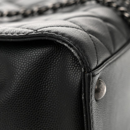Chanel Caviar Quilted Small CC Bucket Bag Black 11 of 14