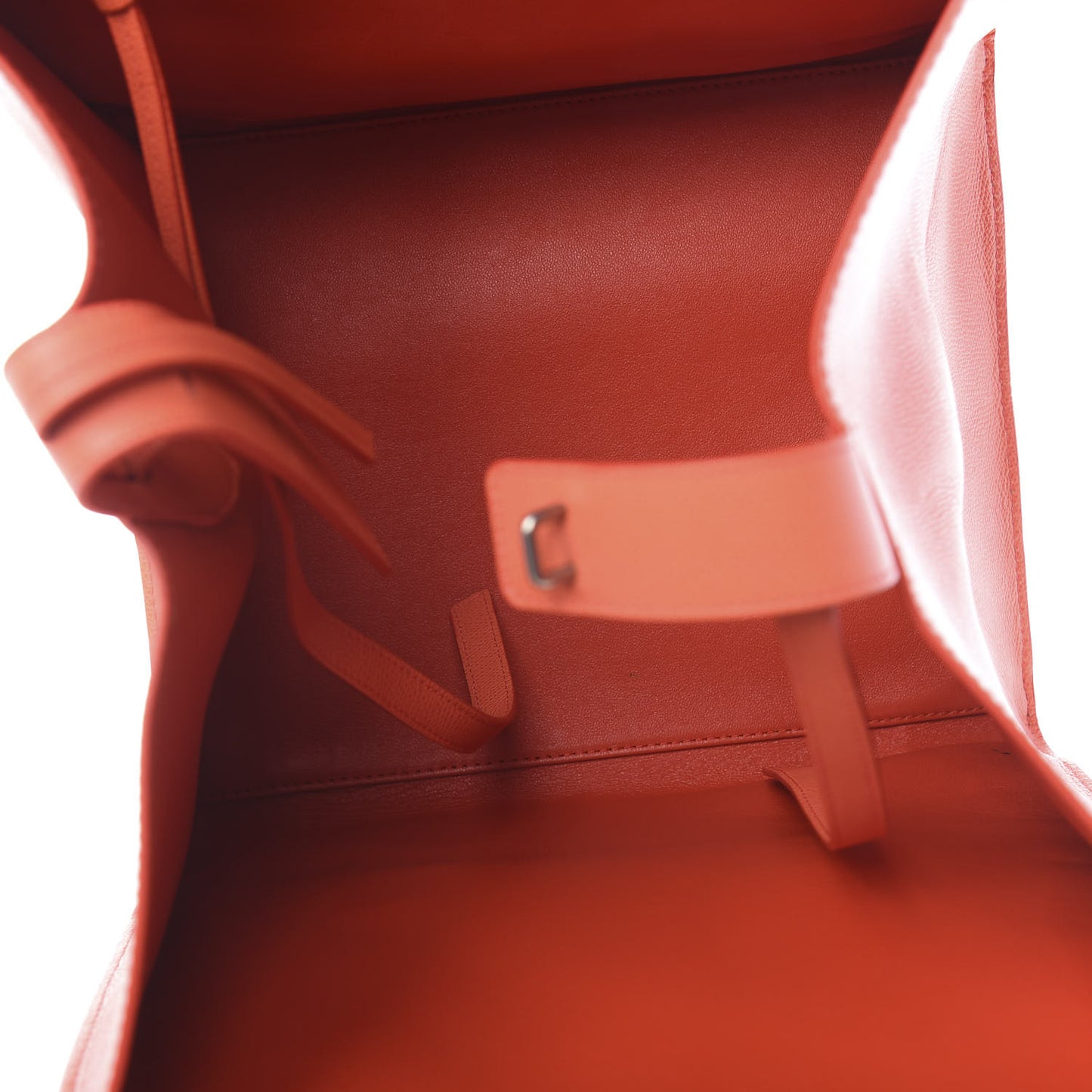 Grained Calfskin Medium Phantom Luggage Coral