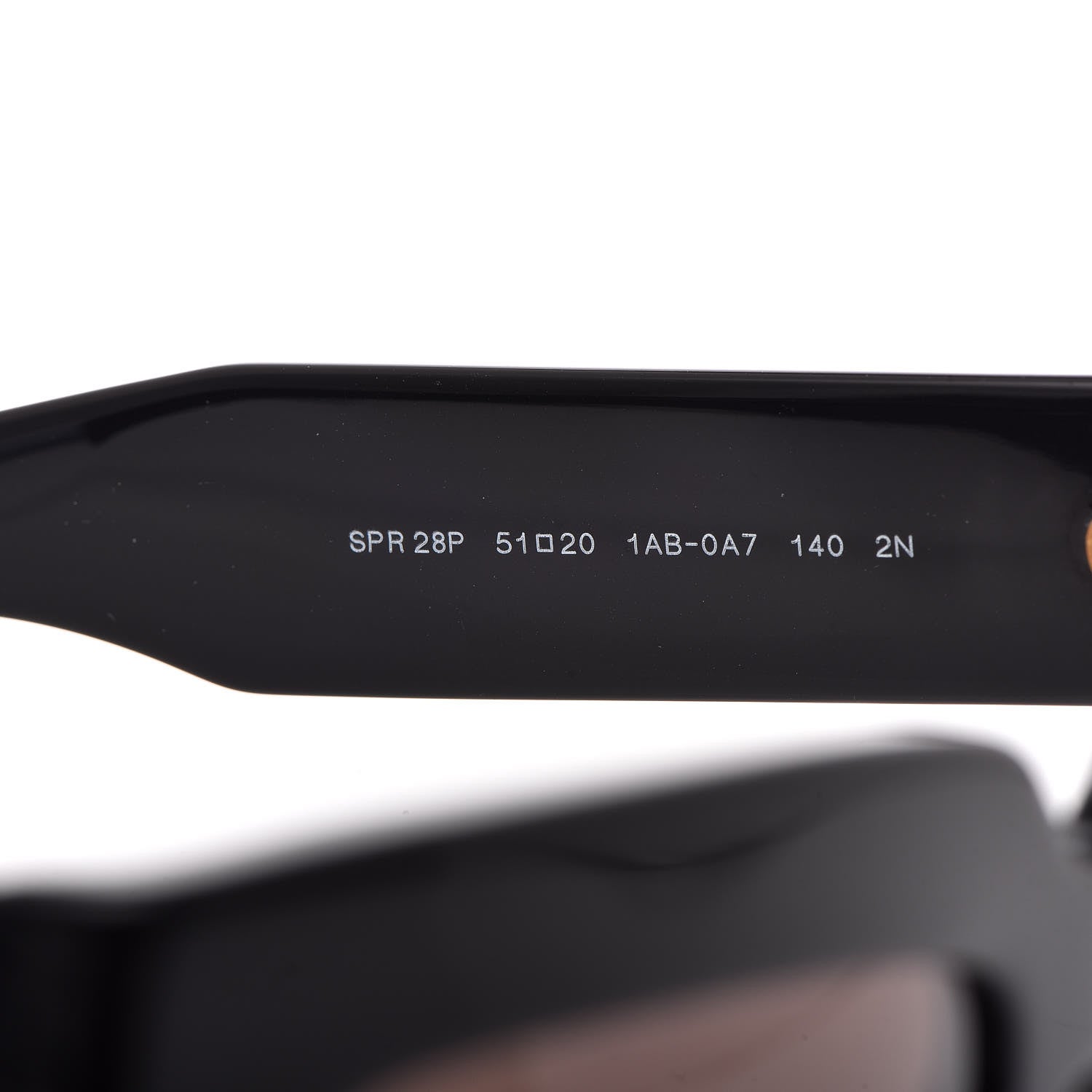 Prada Sunglasses SPR 28P Black 5 of 7