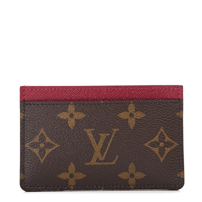 Louis Vuitton Monogram Card Holder Fuchsia 1 of 7