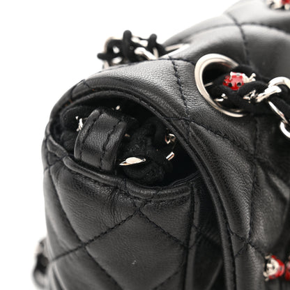 Chanel Lambskin Quilted Embellished Mini Ladybug Rectangular Flap Black 11 of 11