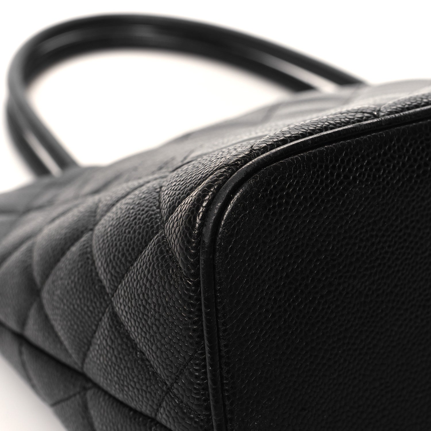 Chanel Caviar Quilted Medallion Tote Black 11 of 15