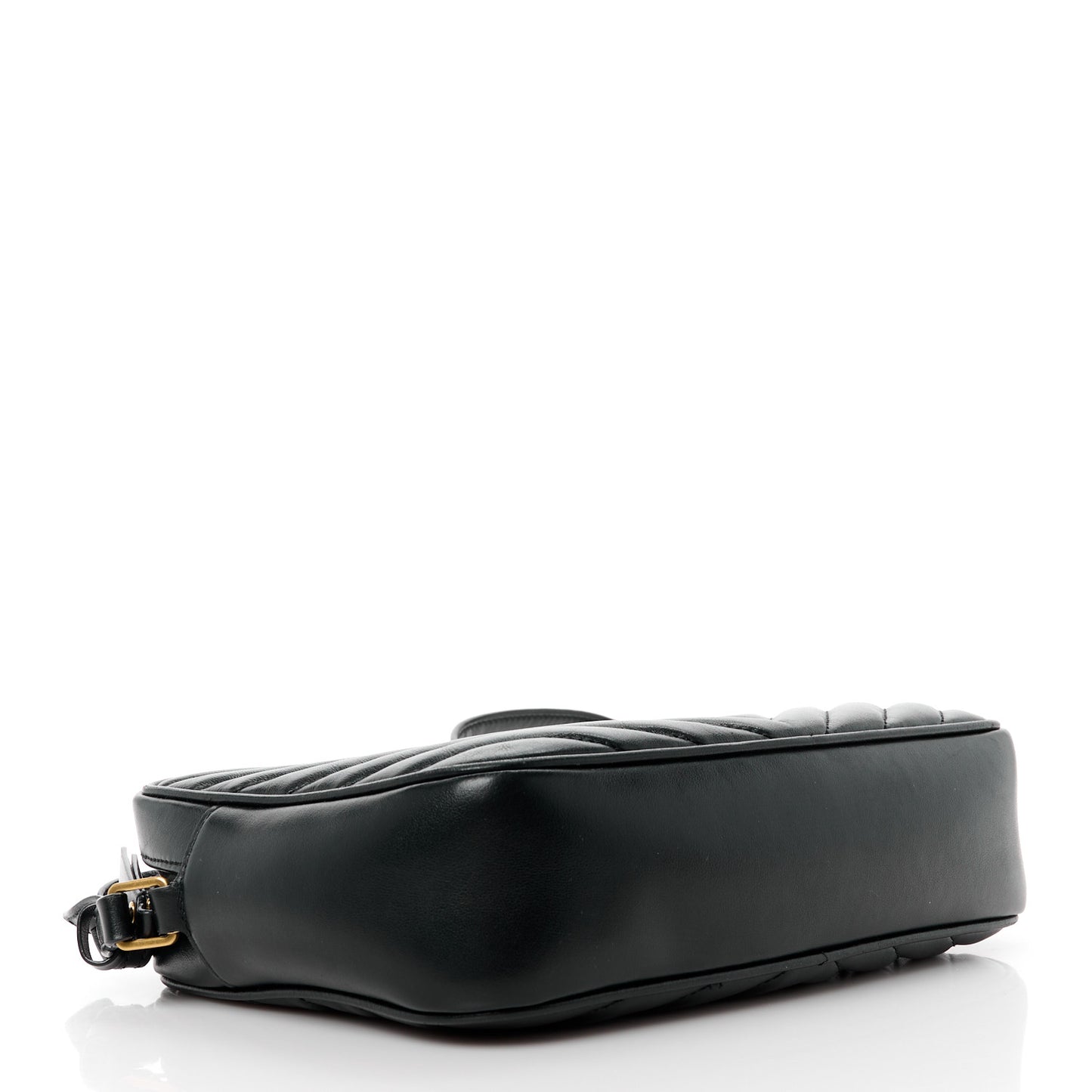 Calfskin Matelasse Monogram Lou Camera Bag Black