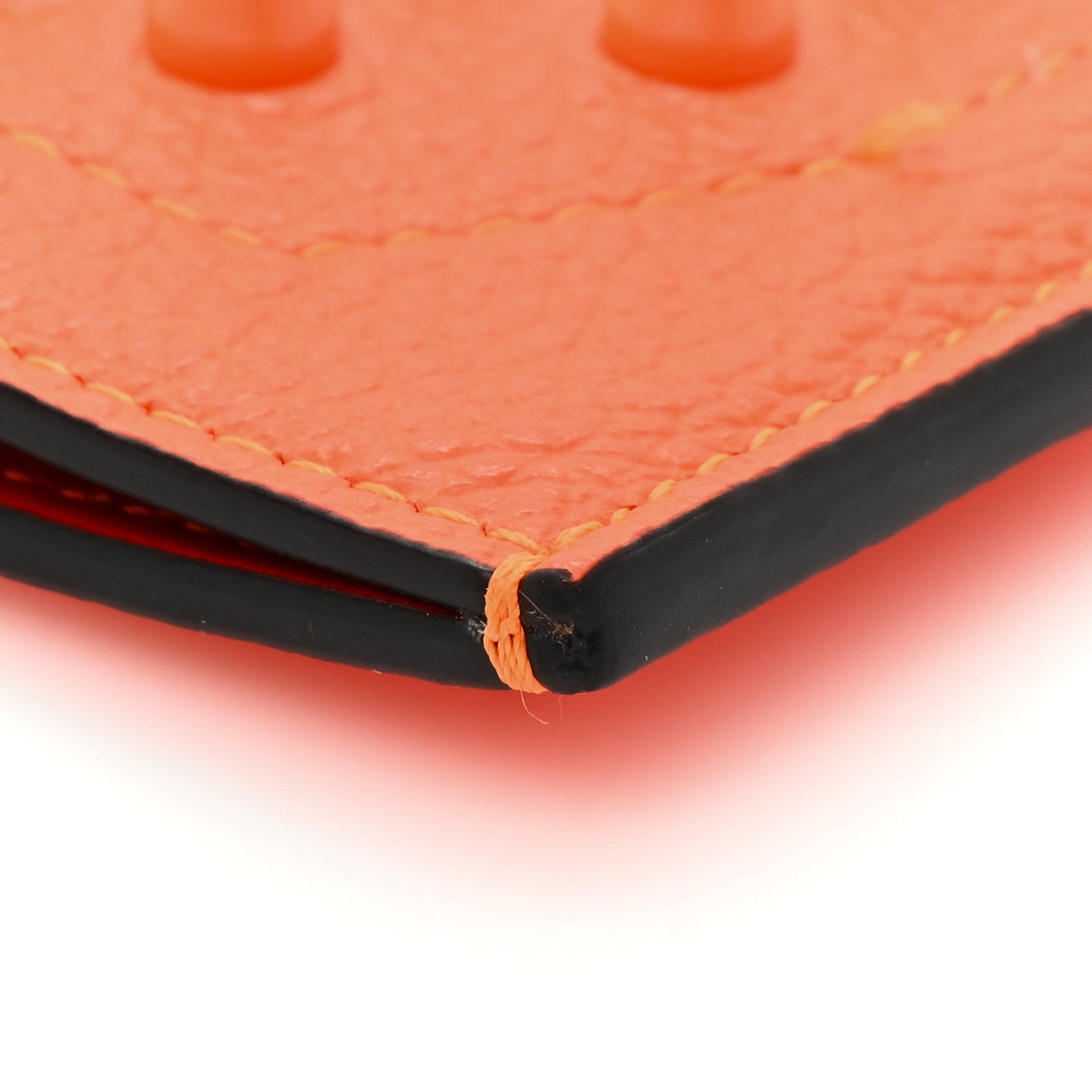 Empire Calfskin Spikes Loubilab Clutch Sunrise