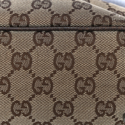 Gucci Monogram Signature Tote Dark Brown 15 of 41