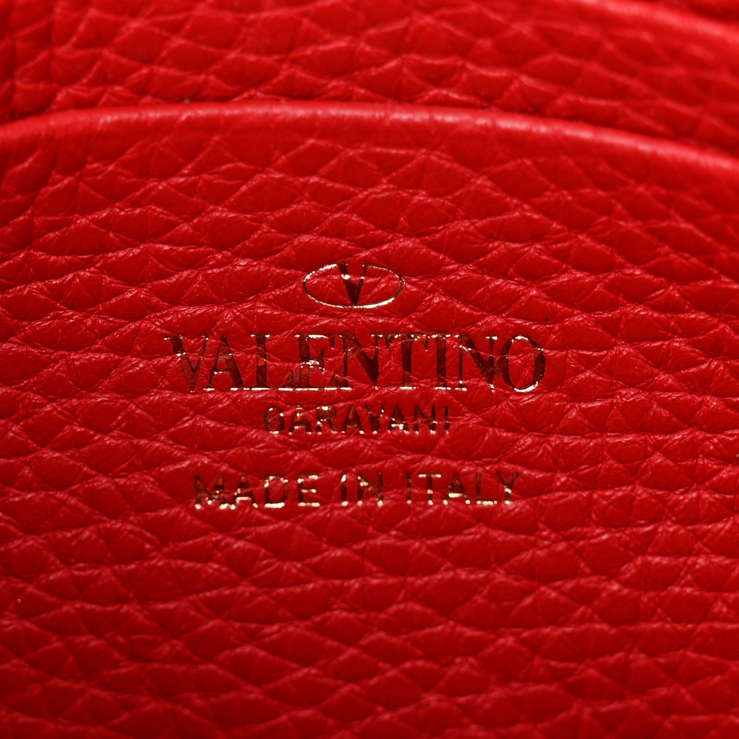 Valentino Garavani Grainy Calfskin Rockstud Crossbody Pouch Rouge Pur 6 of 9
