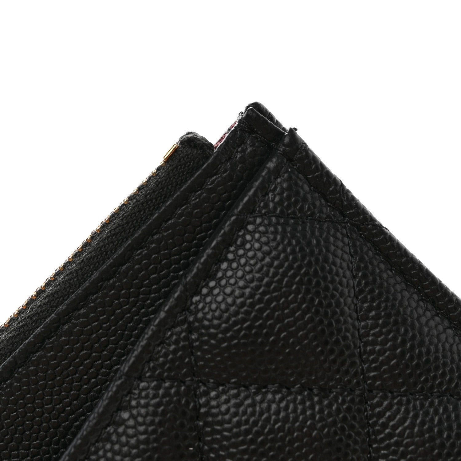 Chanel Caviar Quilted Classic Zip Pouch Black 8 of 10