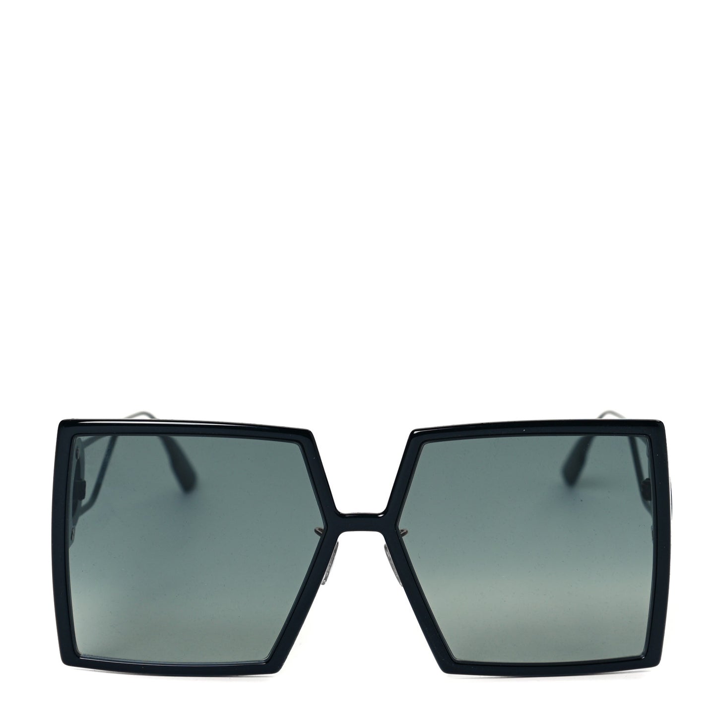 Square 30 Montaigne Sunglasses Black