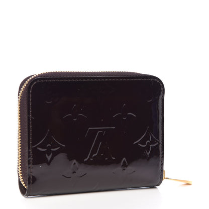 Louis Vuitton Vernis Zippy Coin Purse Wallet Amarante 3 of 7