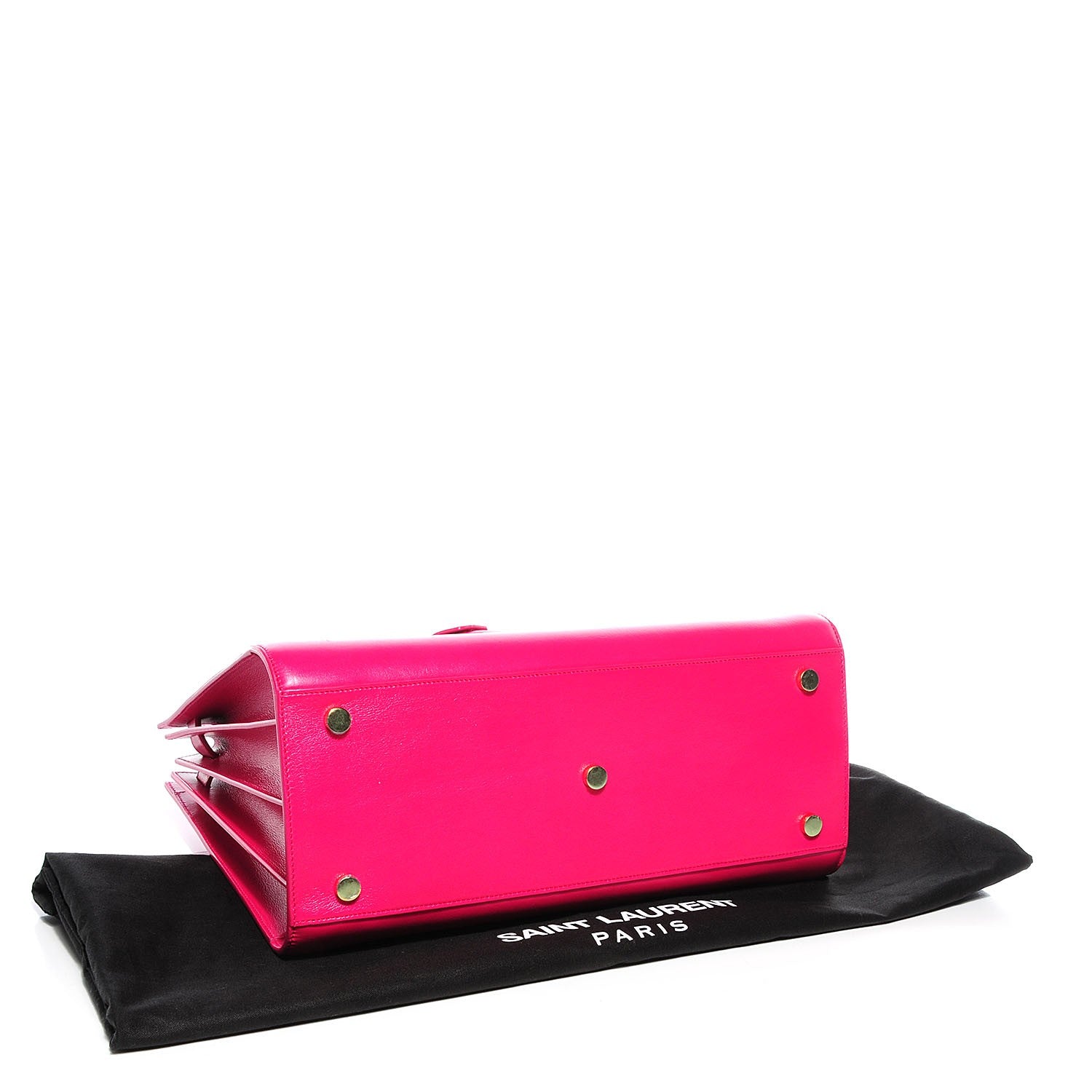 Saint Laurent Calfskin Small Sac De Jour Bubblegum 4 of 7