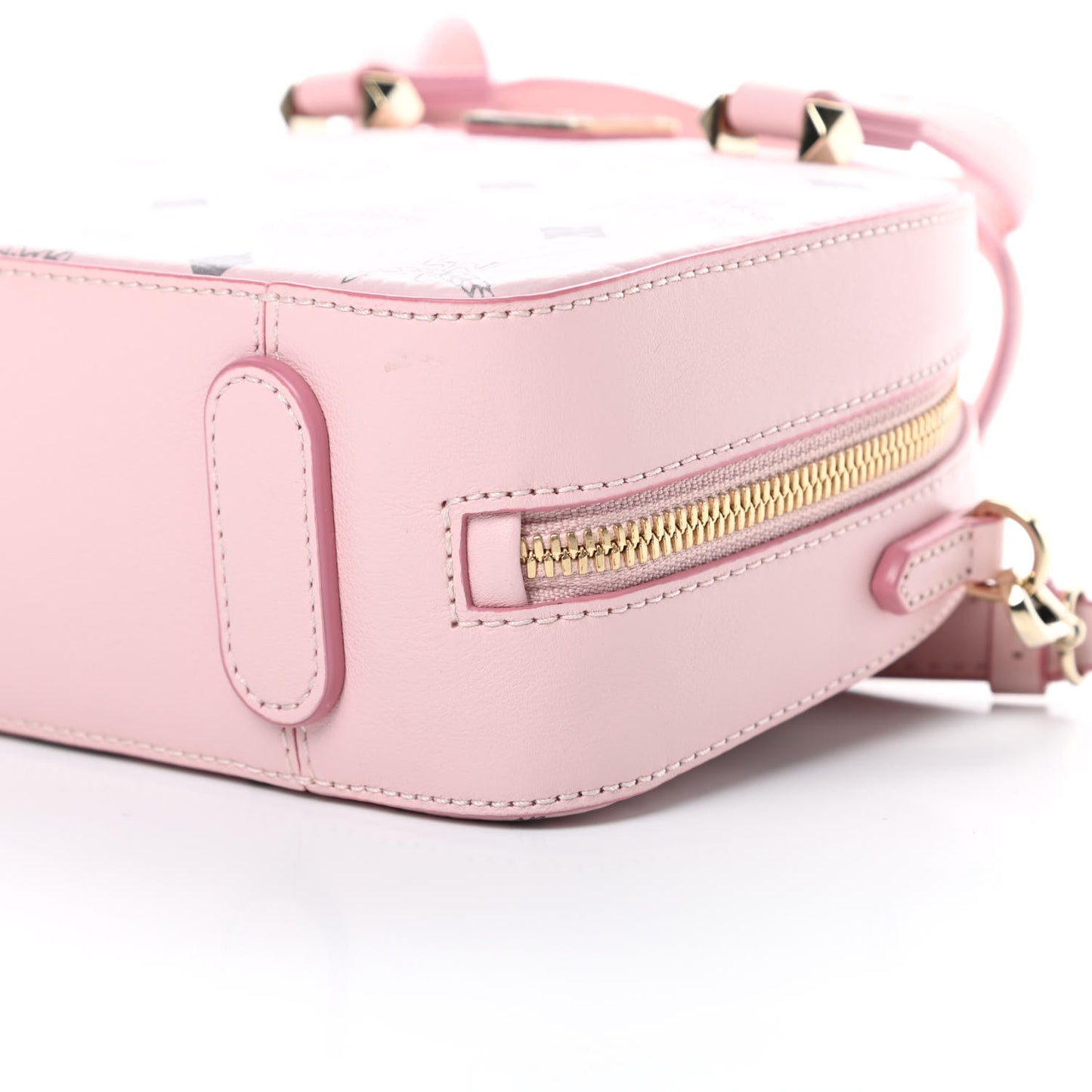 Visetos Round Tote Powder Pink