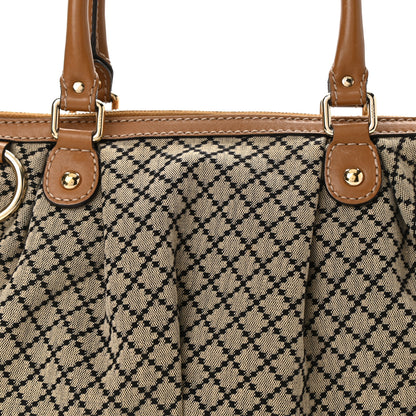 Gucci Diamante Medium Sukey Top Handle Bag Beige Brown 8 of 12