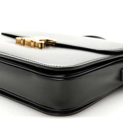 Celine Shiny Calfskin Large Triomphe Black 10 of 12
