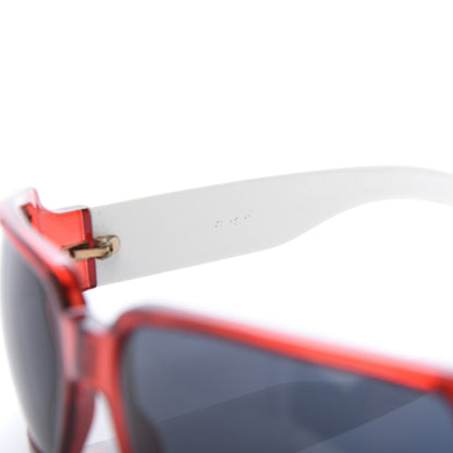 Gucci Acetate Web Sunglasses 1013/S Red 5 of 6