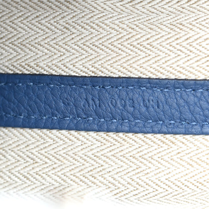 Hermes Vache Country Garden Party 30 TPM Bleu Brighton 7 of 10