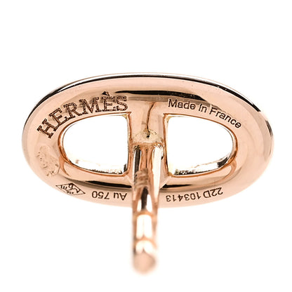 Hermes 18K Rose Gold TPM Farandole Stud Earrings 4 of 5