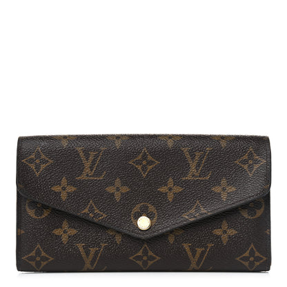 Louis Vuitton Monogram Sarah Wallet NM 1 of 9