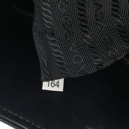 Prada City Calf Front Pocket Tote Black 6 of 11