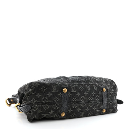 Louis Vuitton Denim Neo Cabby GM Black 4 of 10