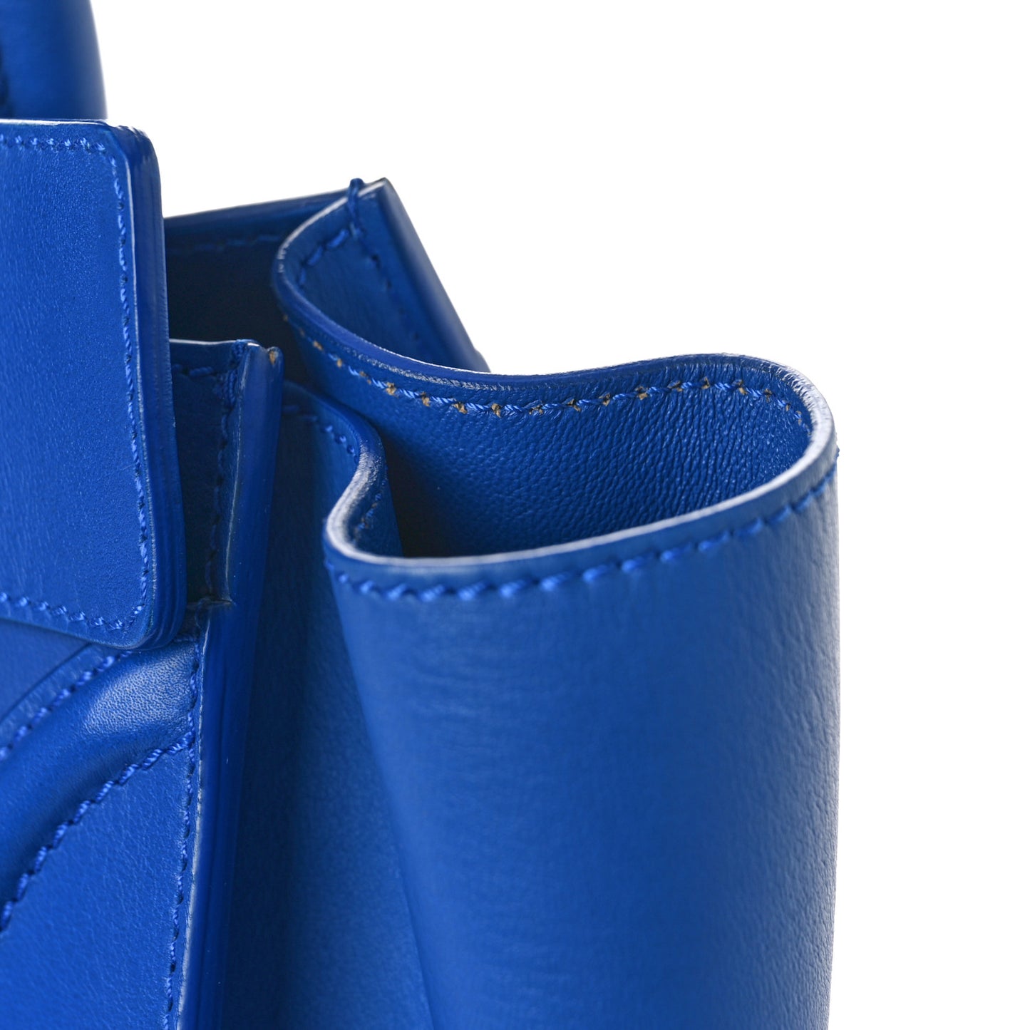 Smooth Calfskin Mini Luggage Royal Blue