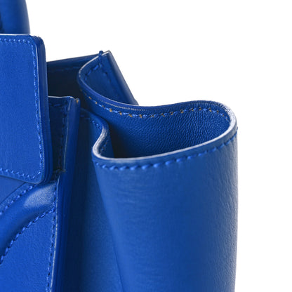 Celine Smooth Calfskin Mini Luggage Royal Blue 11 of 12