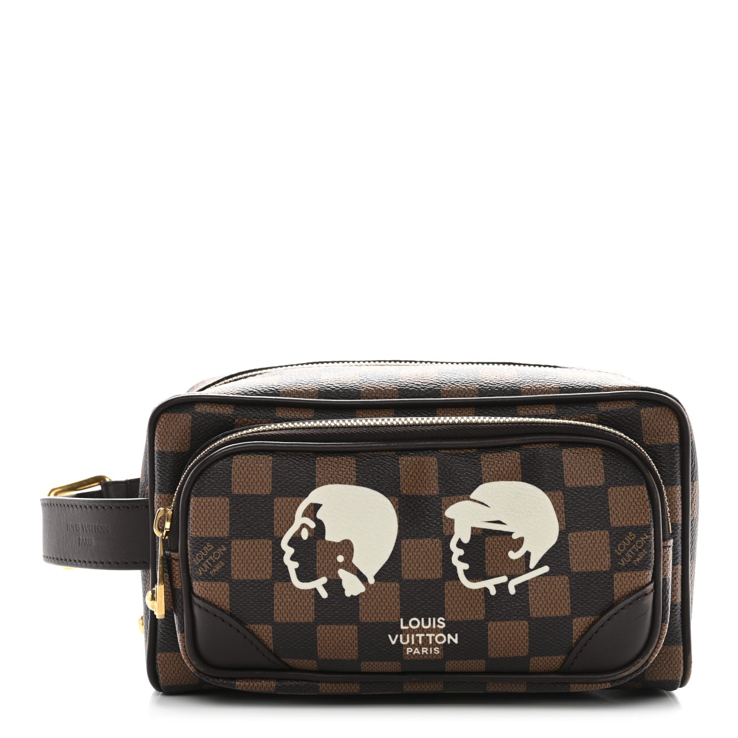 Louis Vuitton Damier Phriendship Dopp Kit Toilet Pouch 1 of 6