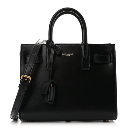 Saint Laurent Calfskin Nano Sac De Jour Black 1 of 10