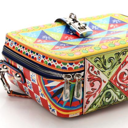 Dolce & Gabbana Dauphine Majolica Printed Box Bag Multicolor 9 of 12