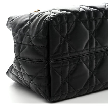 Christian Dior Calfskin Macrocannage Small Toujours Black 10 of 11