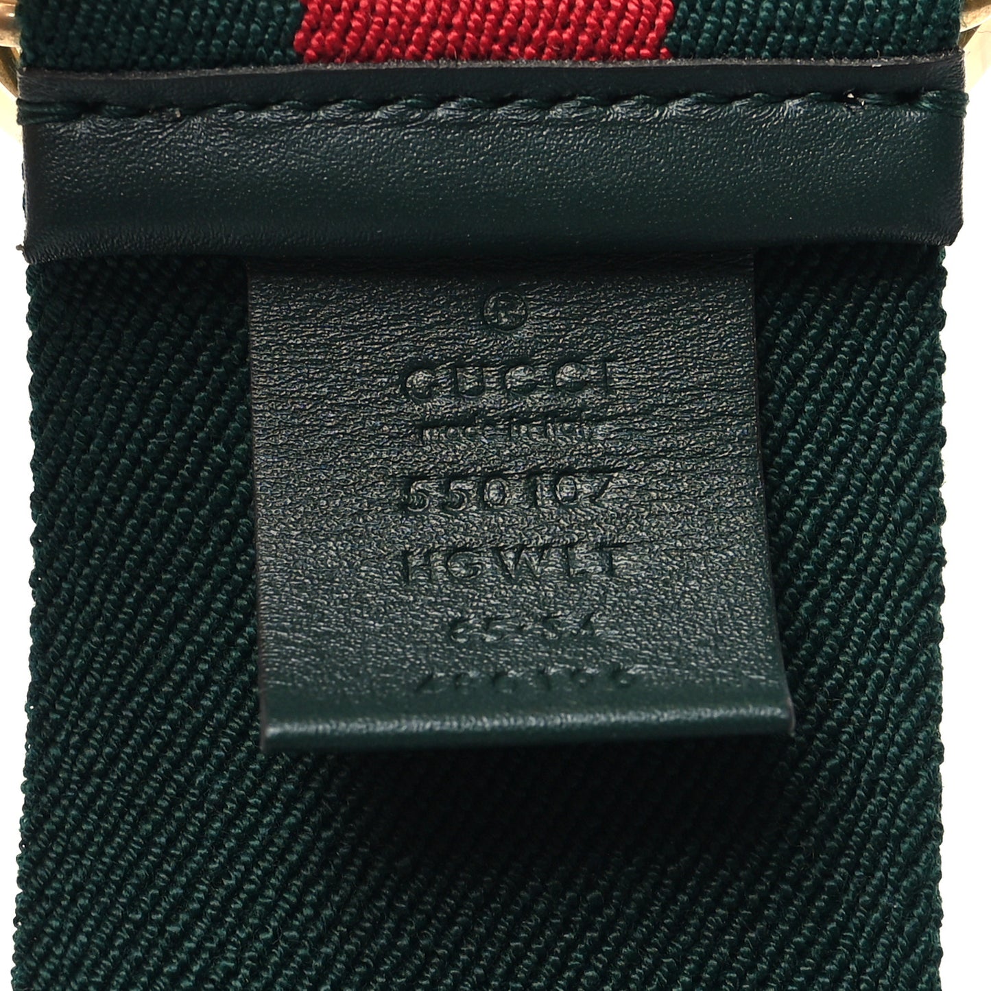 Web Elastic Plexiglass GG Marmont Belt 85 34 Red Green