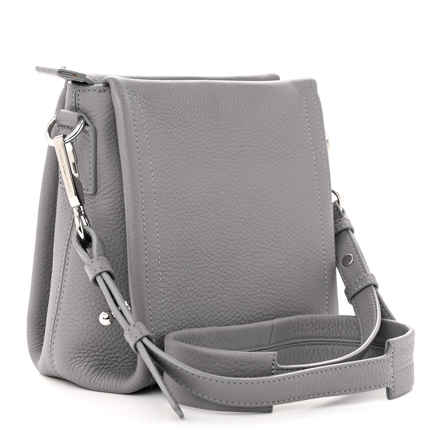 Alexander Wang Calfskin Mini Darcy Hobo Grey 3 of 12