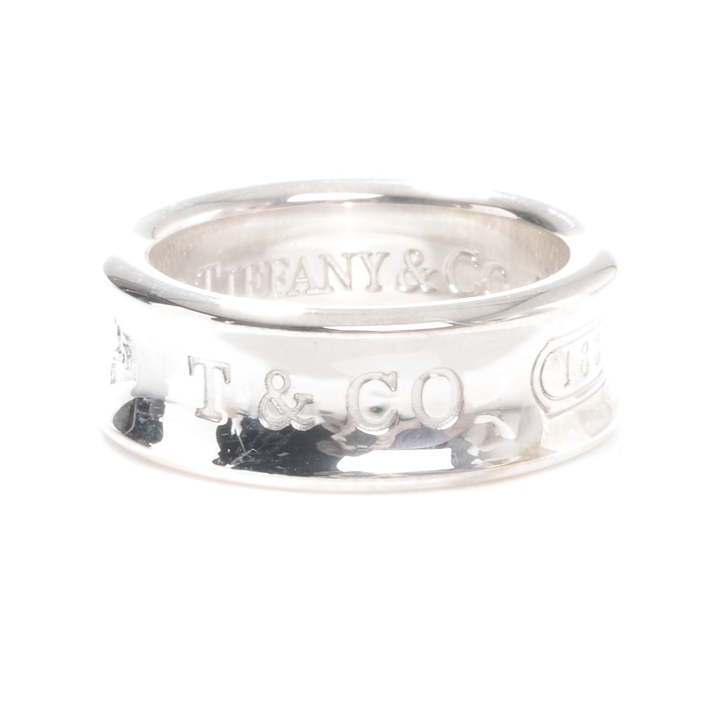 Sterling Silver 1837 Square Ring 4.5