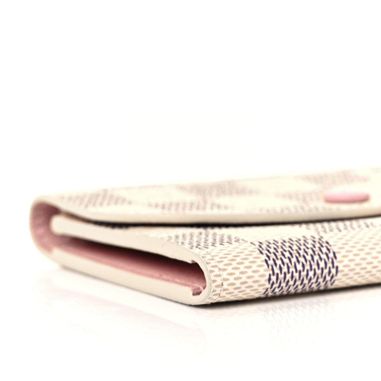 Damier Azur Rosalie Coin Purse Rose Ballerine