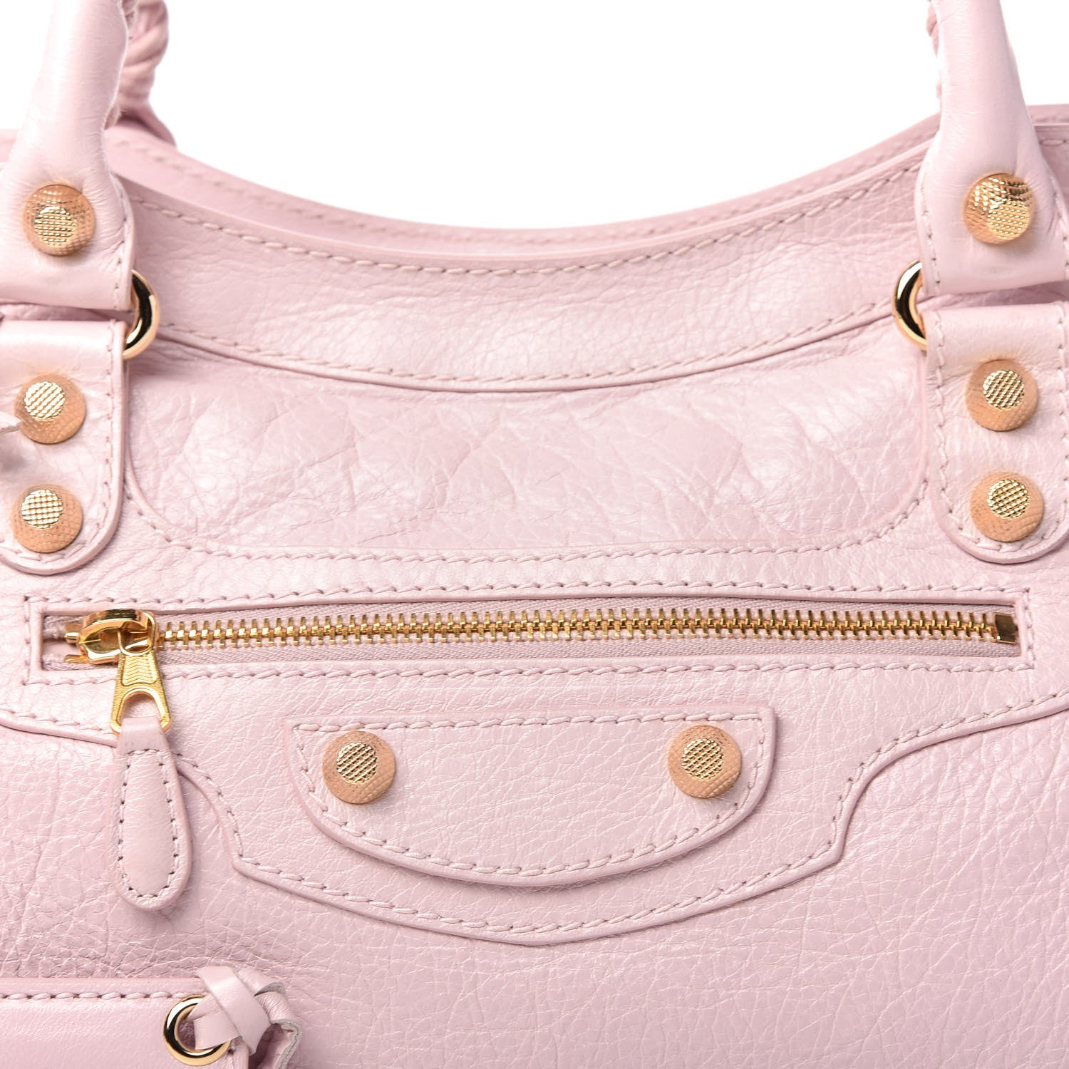 Balenciaga Agneau Giant 12 Gold Hardware City Rose Poudre Rose Petunia 10 of 10