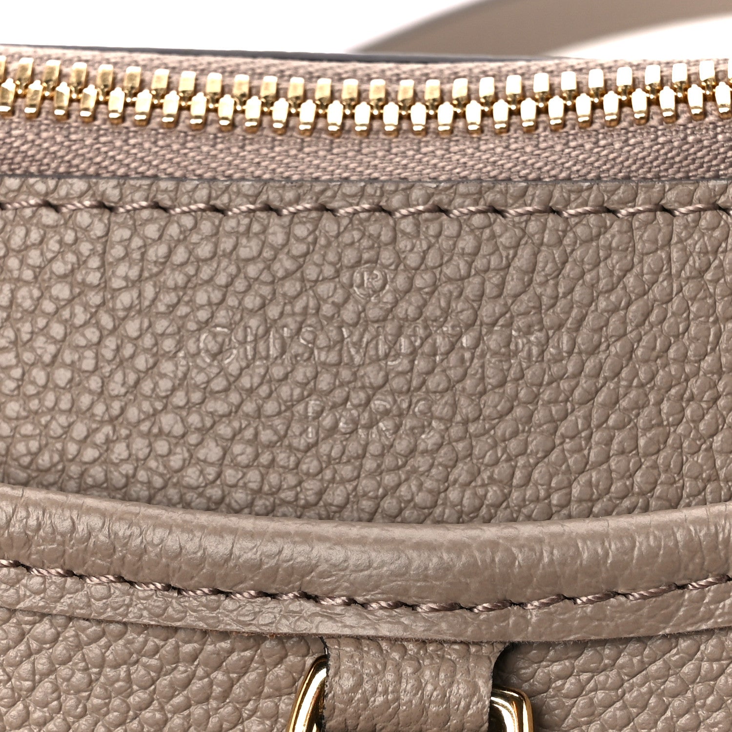Louis Vuitton Empreinte Monogram Giant Trianon PM Tourterelle Creme 8 of 13