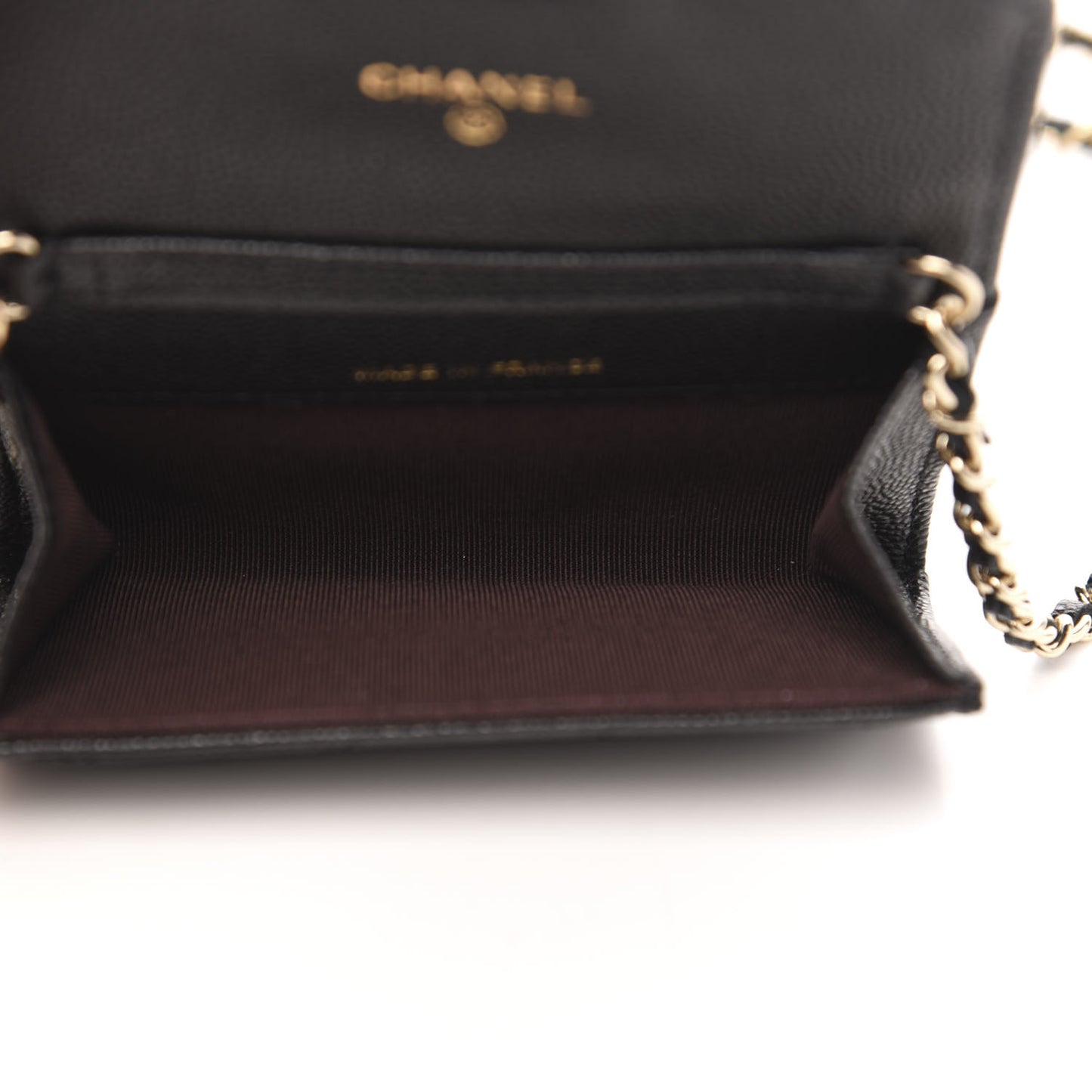 Caviar Quilted Flap Classic Belt Bag Black