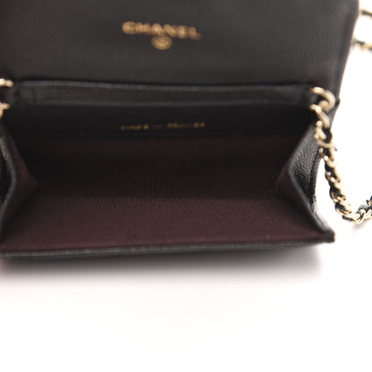 Chanel Caviar Quilted Flap Classic Belt Bag Black 5 of 11