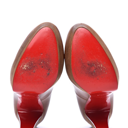 Christian Louboutin Calfskin Bibi 140 Pumps 41 Brown 14 of 17