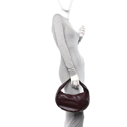Khaite Calfskin Medium Olivia Hobo Burgundy 2 of 9