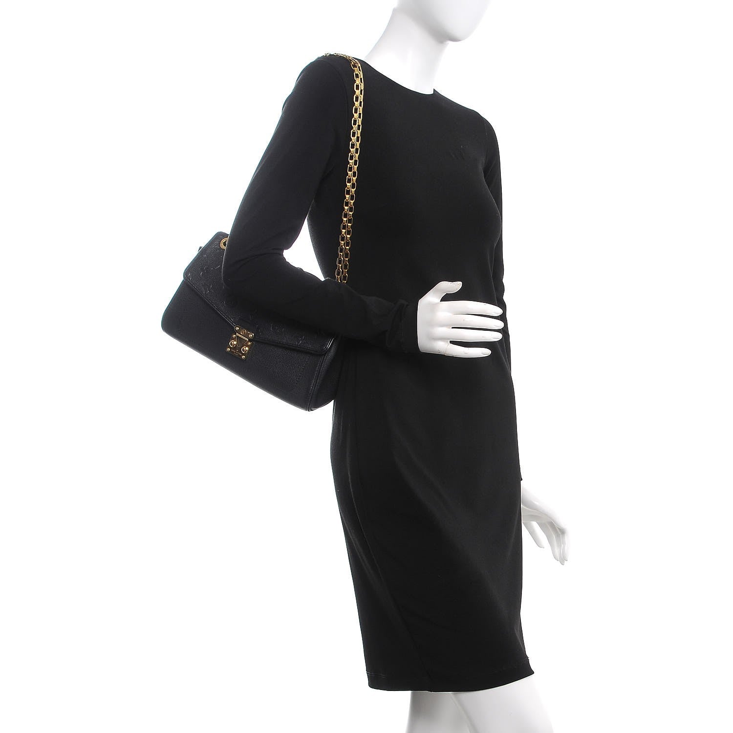 Louis Vuitton Empreinte Saint Germain PM Black 2 of 11