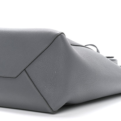 Celine Soft Grained Calfskin Small Belt Cabas Phantom Grey 10 of 12